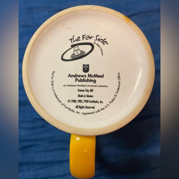 The Far Side Gary Larson Coffee Mug Today Is The First Day - Picture 5 of 7